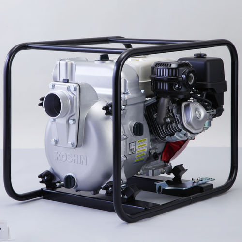 Impellerpumpe - KTH-80X - KOSHIN LTD - Wasser / benzinbetrieben / stationär
