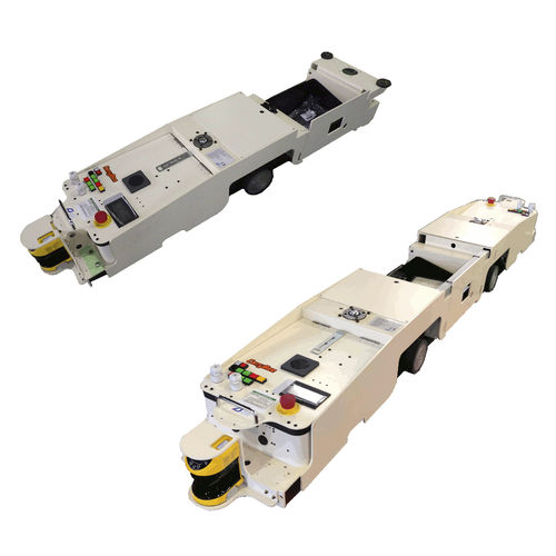 FTS für Materialumschlag - CarryBee N type - Aichikikai techno system co.,ltd. - Transfer / für Lagerhallen / elektrisch