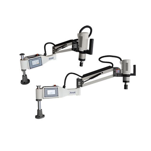 Gelenkarm-Gewindeschneidmaschine - BTE series - Didelon - elektrisch / Drehzahlreglung