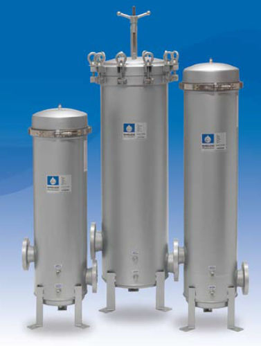 Mehrfachpatrone-Filtergehäuse - 12FOS / 22FOS series - Shelco Filters - für Flüssigkeiten / Edelstahl / sanitär