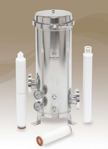 Mehrfachpatrone-Filtergehäuse - MicroVantage HPI series - Shelco Filters - für Flüssigkeiten / Edelstahl / sanitär