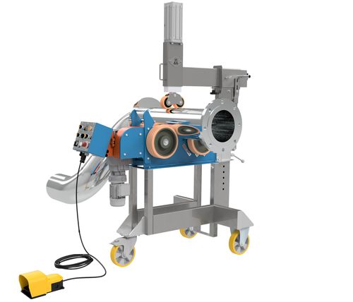 Schweiß-Rollenbock / für Rohre - TR Machinery - Rollen