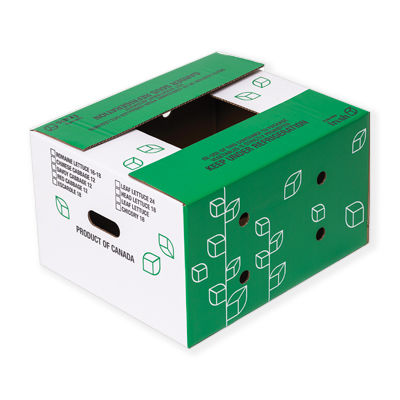 Karton-Verpackungsbox - Cascades - für Gemüse / für Obst