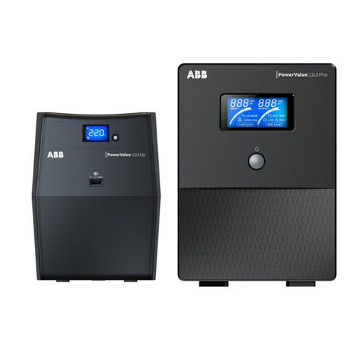 USV / Interaktive Line - Power Value 11LI - ABB UPS and power conditioning products - AC / einphasig / mit LCD-Display