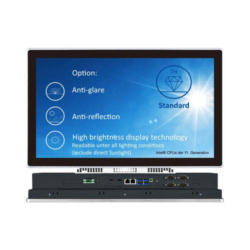 Panel-PC / LCD - P series - ipc-core GmbH u. Co. KG - mit kapazitivem Touchscreen / 15" / 21,5"