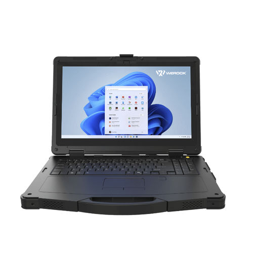 Industrie-Notebook - Rockbook X550 G3 - WEROCK Technologies GmbH - Intel® Core™ Ultra 5 125H / Intel® Core™ Ultra 7 155H / Windows 11