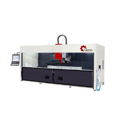 CNC-Fräsmaschine / 4-Achs - Fabplus - vertikal / für Aluminium / für PVC