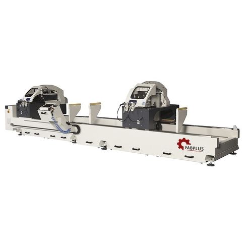 Kreissägemaschine - Fabplus - für Aluminium / für PVC / Doppelgehrung