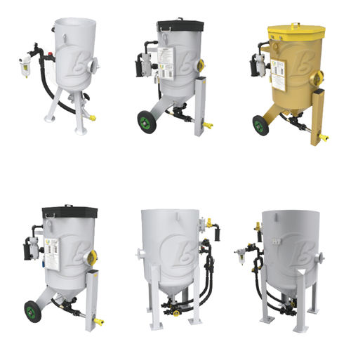 Manuelle Sandstrahlanlage - TB-4012P - Tongbao Surface Processing Equipment - Druck / mobil / für die Oberflächenbehandlung