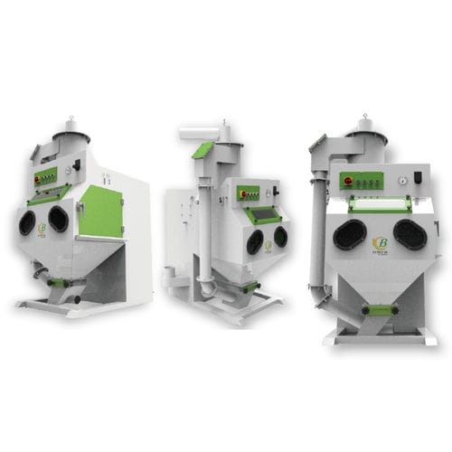 Injektor-Strahlkabine - Tb-SN800A - Tongbao Surface Processing Equipment - manuell / mit Drehtisch / für die Automobilindustrie
