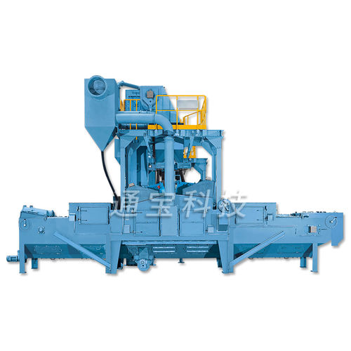Rollbahn-Strahlanlage - TB-CA450 - Tongbao Surface Processing Equipment - für Profile / für Rohre / für Rohre