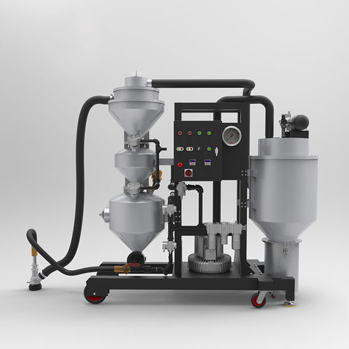 Automatische Sandstrahlanlage - DVK60/80 - Tongbao Surface Processing Equipment - Druck / mobil / mit integrierter Absaugung
