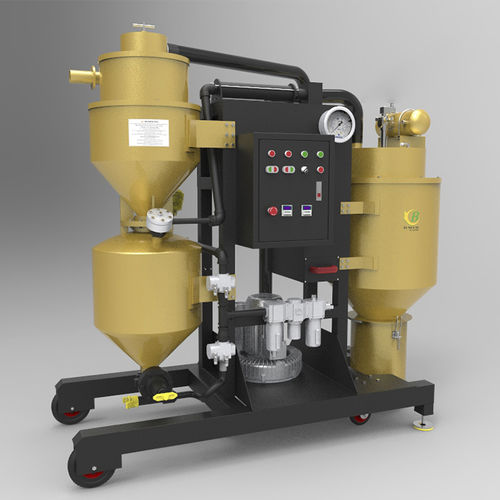 Automatische Sandstrahlanlage - DV60/80  - Tongbao Surface Processing Equipment - Druck / mobil / mit integrierter Absaugung