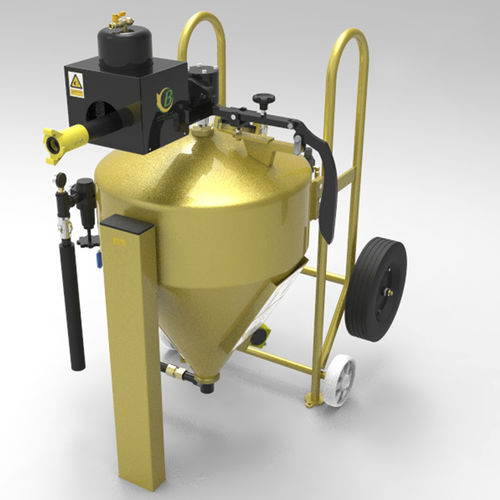 Automatische Sandstrahlanlage - TB-DB500 - Tongbao Surface Processing Equipment - Druck / mobil / für die Oberflächenbehandlung