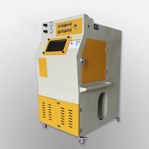 Automatische Sandstrahlanlage - TB-SC9080-T2A - Tongbao Surface Processing Equipment - Injektor / Drehtisch / für die Oberflächenbehandlung
