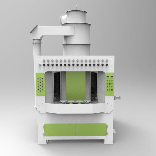 Automatische Sandstrahlanlage - TB-NT1820-16A - Tongbao Surface Processing Equipment - Injektor / Drehtisch / für die Oberflächenbehandlung