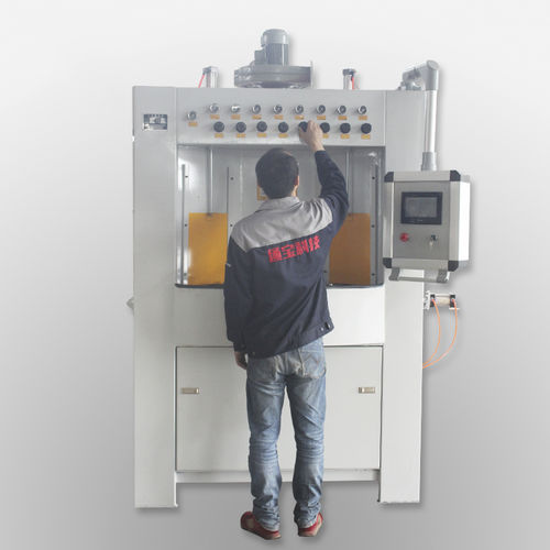 Automatische Sandstrahlanlage - TB-NT1419-8W - Tongbao Surface Processing Equipment - Injektor / Drehtisch / für die Oberflächenbehandlung
