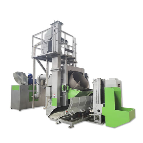Trommel-Strahlanlage - TBTS 300 - Tongbao Surface Processing Equipment - Turbinen / für Federn / für Schüttgut