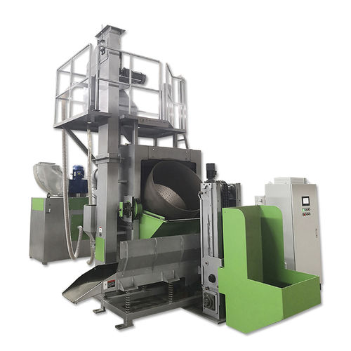 Trommel-Kugelstrahlanlage - TBTS150 - Tongbao Surface Processing Equipment - Turbinen / für Federn / für Kunststoffteile