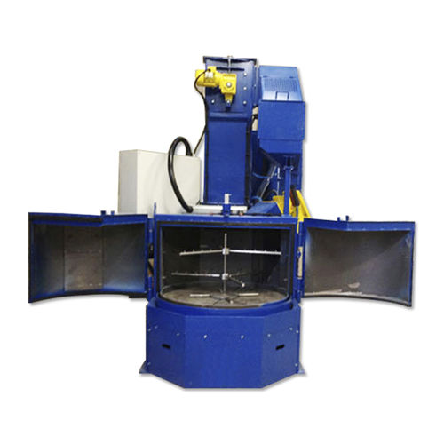 Drehtisch-Strahlanlage - TB-RT650 - Tongbao Surface Processing Equipment - Turbinen / für Metall / für Schüttgut