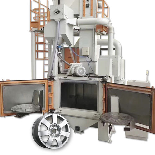 Drehtisch-Strahlanlage - TB-NT800-2 - Tongbao Surface Processing Equipment - Turbinen / für Felgen / zum Abformen