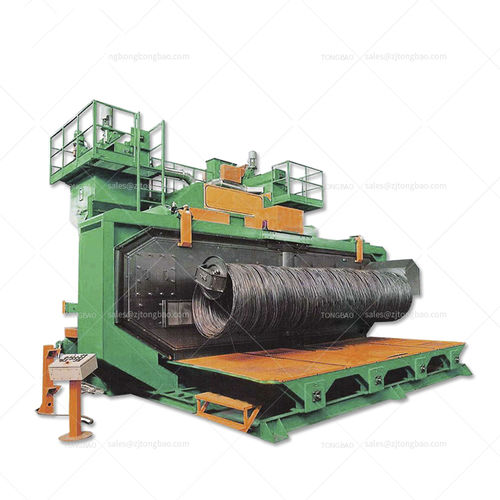 Hängebahn-Strahlanlage - Tongbao Surface Processing Equipment - Turbinen / für Draht / für die Oberflächenreinigung