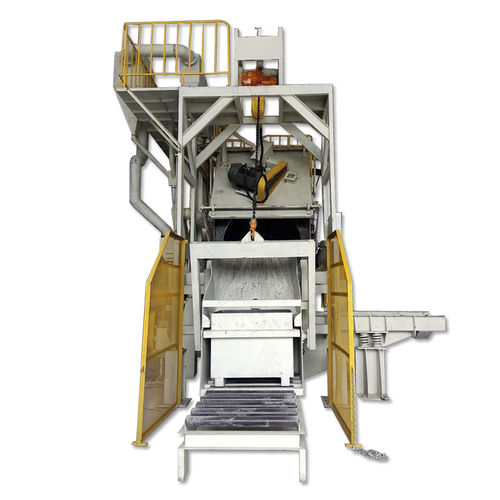 Trommel-Strahlanlage - TB-ND1000 - Tongbao Surface Processing Equipment - Turbinen / für Metall / für Kunststoffteile