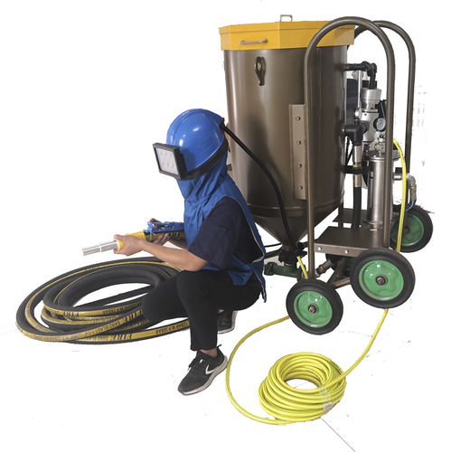 Automatische Sandstrahlanlage - TB-C150L/200L/300L - Tongbao Surface Processing Equipment - Druck / mobil / für die Oberflächenbehandlung