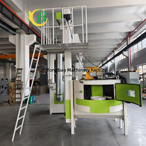 Drehtisch-Strahlanlage - TB-CB1000 - Tongbao Surface Processing Equipment - Turbinen / für Metall / für Schüttgut
