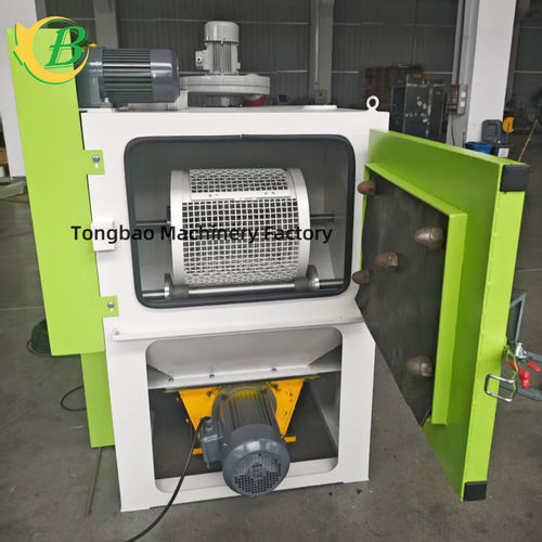 Trommel-Strahlanlage - Tongbao Surface Processing Equipment - Turbinen / für Metall / für Schüttgut