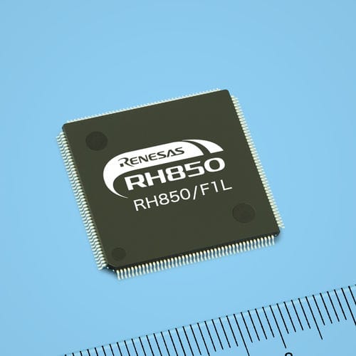 32-Bit-Mikrocontroller - RH850 series  - Renesas Electronics - für Automobilanwendungen / geringe Leistung