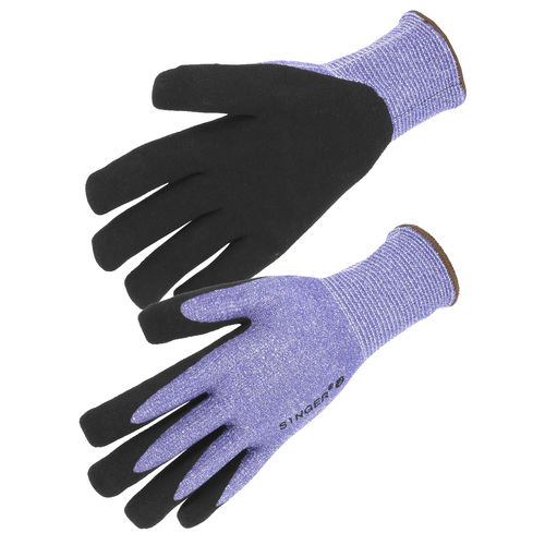 Stichfester Handschuh - PIC13F - SINGER Frères - Polyethylen HDPE / Nitril / EN 388