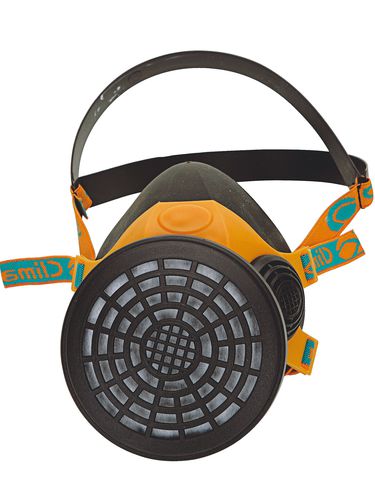 Halbgesichtsschutzmaske - EN 140 | DM761C - SINGER Frères - Einfilter