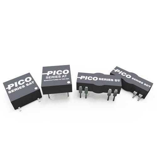 Ungeregelter DC/DC-Wandler - AT, SAT, DT & SDT Series - Pico Electronics - isoliert / DIP / Plug-in