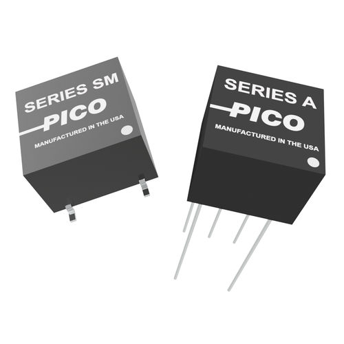Ungeregelter DC/DC-Wandler - A & SM Series  - Pico Electronics - isoliert / verkapselt / Plug-in