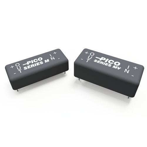 Ungeregelter DC-DC-Wandler - M & MV Series - Pico Electronics - isoliert / verkapselt / Industrie