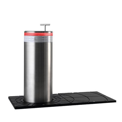 Halbautomatischer versenkbarer Poller - Citeasy evo800 - BORNES ESCAMOTABLES ET SYSTEMES - elektrisch / Stahl