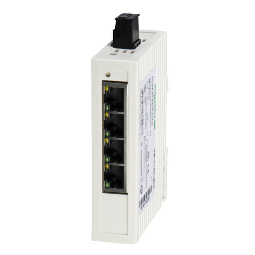 Ethernet-Switch / managed - TCSESL043F23F0 - Schneider Electric - 4 Ports / eingebaut / RJ45
