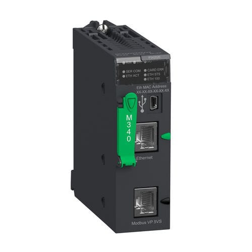 Eingebaute programmierbare Automationssteuerung - BMXP342020 - Schneider Electric - Box / Analogeingänge / Analogausgänge