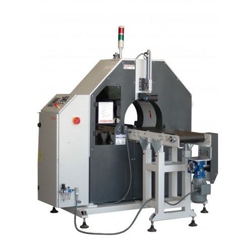 Orbital-Stretchwickler - E200 - Shanghai Fhope machinery co.,ltd - automatisch / für Pakete / mit Förderer