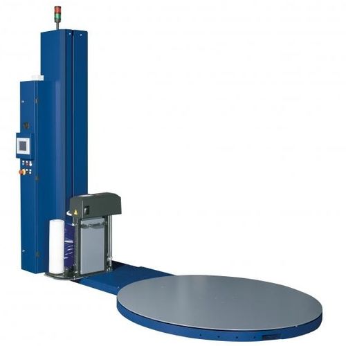 Stretchwickler mit Drehteller - JL-A200 - Shanghai Fhope machinery co.,ltd - halbautomatisch / Paletten / für die Lebensmittel- und Getränkeindustrie