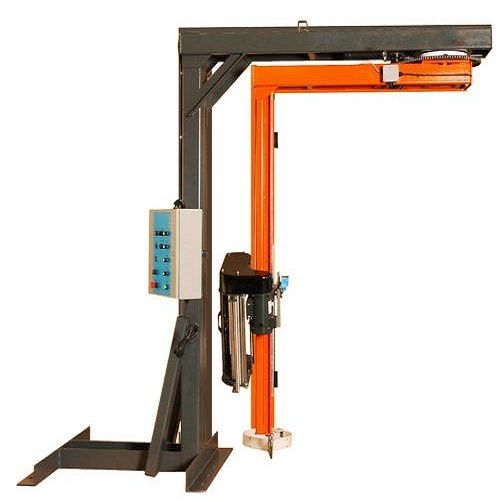 Stretchwickler mit Dreharm - R100 - Shanghai Fhope machinery co.,ltd - halbautomatisch / Paletten / mit Stretchfolie