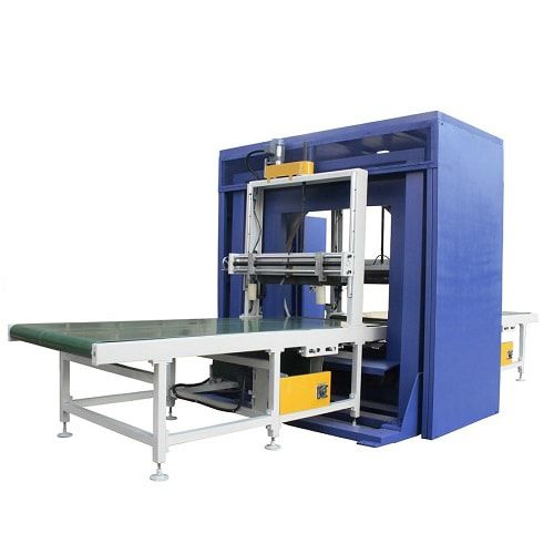 Horizontaler Stretchwickler - E1000 - Shanghai Fhope machinery co.,ltd - automatisch / mit Förderer
