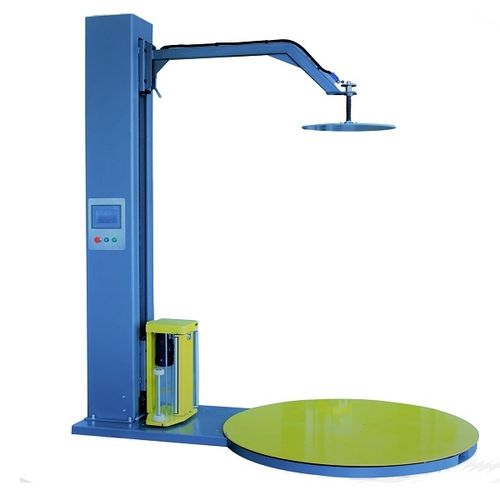 Stretchwickler mit Drehteller - A600 - Shanghai Fhope machinery co.,ltd - halbautomatisch / für Nahrungsmittel / Paletten