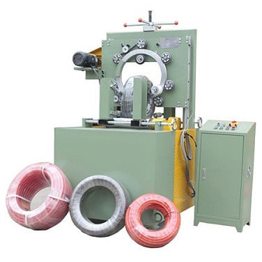 Stretchwickler mit Drehring - FPH-200 - Shanghai Fhope machinery co.,ltd - für Kanalisationen / für Schläuche / mit Stretchfolie