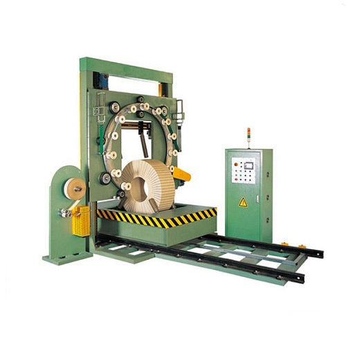 Stretchwickler mit Drehring - FPW-600 - Shanghai Fhope machinery co.,ltd - automatisch / halbautomatisch / für Drahtrollen
