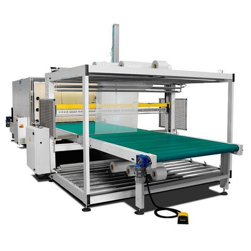 Automatische Schrumpffolienverpackungsmaschine - Shanghai Fhope machinery co.,ltd - Tür / Steckkarte / für Fenster