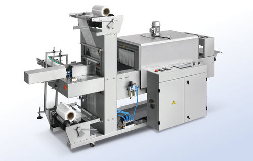 Automatische Schrumpffolienverpackungsmaschine - SK-060BBS - Shanghai Fhope machinery co.,ltd - mit Schrumpftunnel