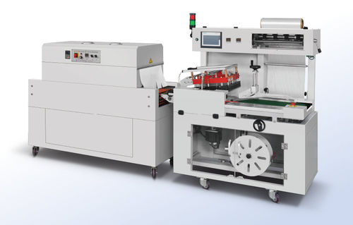 Vollautomatische Schrumpffolienverpackungsmaschine - FP-250A - Shanghai Fhope machinery co.,ltd - mit Schrumpftunnel / Schweißstange / horizontal