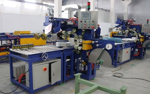 Horizontaler Stretchwickler - Shanghai Fhope machinery co.,ltd - mit Drehring / automatisch / für Wälzlager